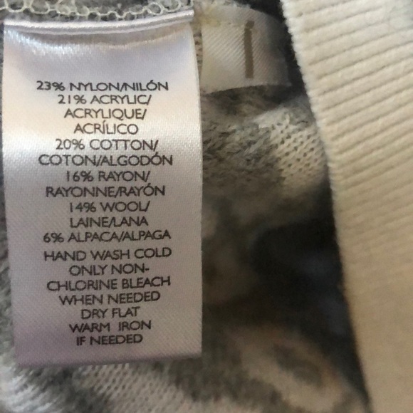 Ann Taylor LOFT Mock Neck Leopard Print Sweater - Picture 5 of 5